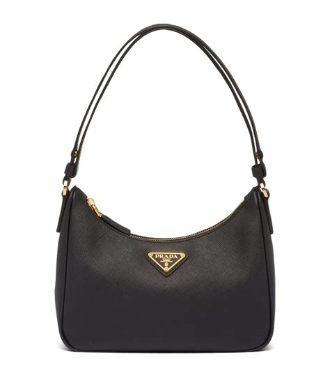 prada saffiano leather shoulder bag.